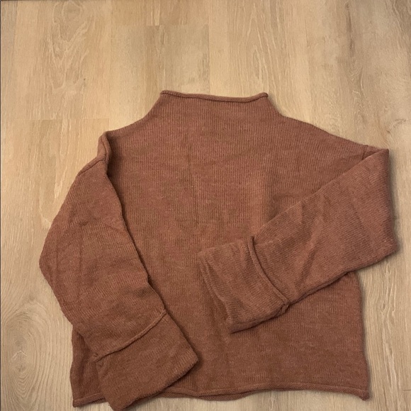 Anthropologie Rust Knit Sweater - Picture 3 of 5